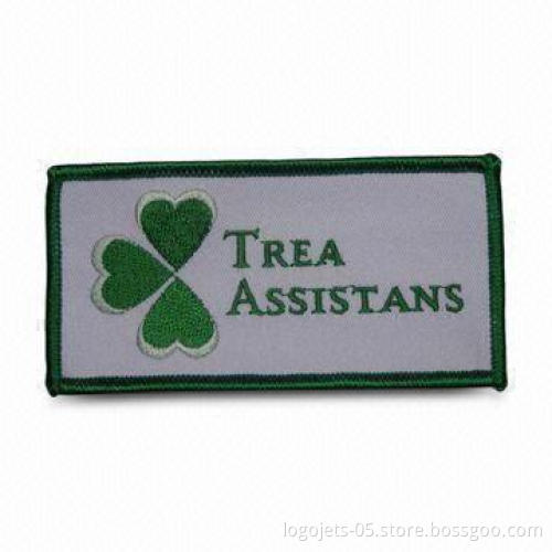 3D/Cubic Embroidered Patch/Emblem with Double Adhesive Tape